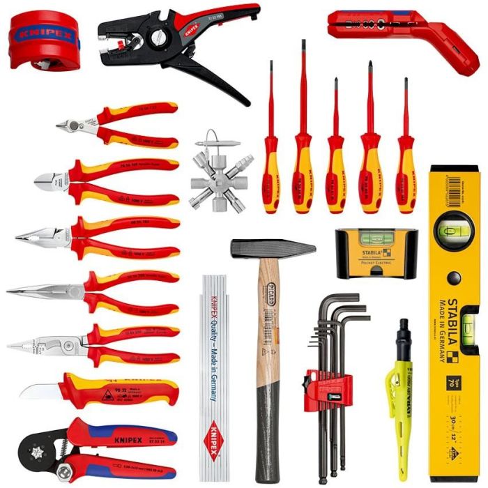 KNIPEX Werkzeugkoffer Robust26 Move Elektro 1 KNIPEX Werkzeugkoffer Robust26 Move Elektro 1