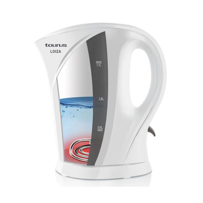 Bouilloire Taurus Blanc Plastique 2200 W 1,7 L 4 Bouilloire Taurus Blanc Plastique 2200 W 1,7 L 4