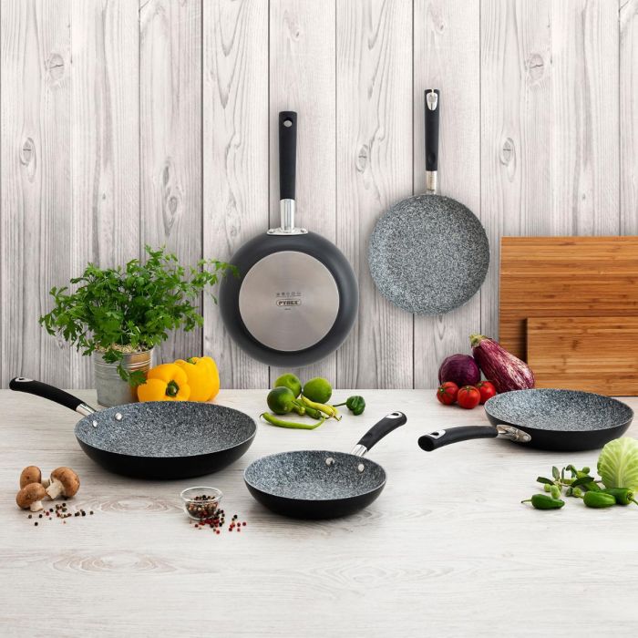 Sartén Aluminio Estampado Artic Pyrex 26 cm (6 Unidades) 1