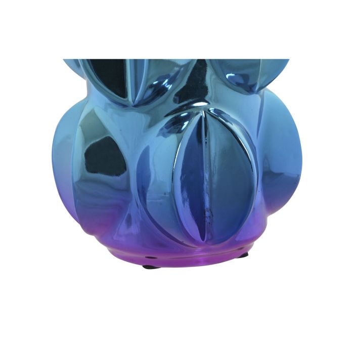 Vase Home ESPRIT Multicouleur Grès Moderne 12 x 12 x 24 cm (2 Unités) 1