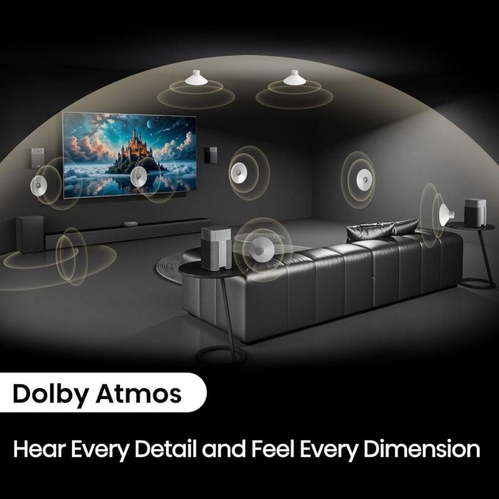 Barre audio Hisense HT SATURN Noir 8