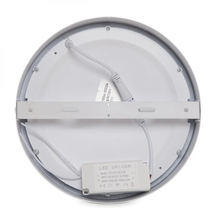 Plafonnier LED 18W 1800Lm 6000K Circular 12VDC JL-JM18WR-12V-CW