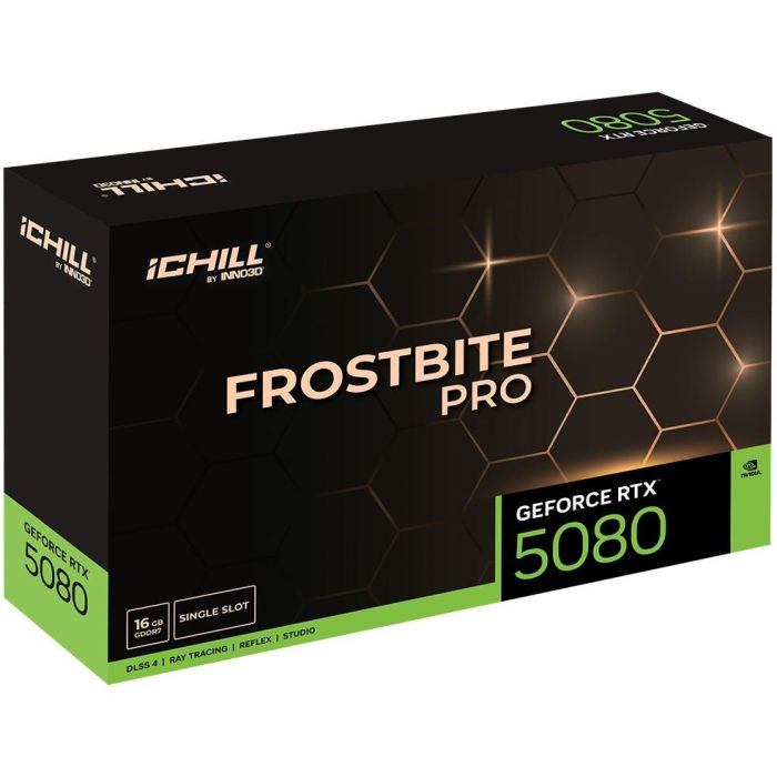 RTX 5080 16GB Inno3D iChill Frostbite Pro GDDR7 3 Fan 1