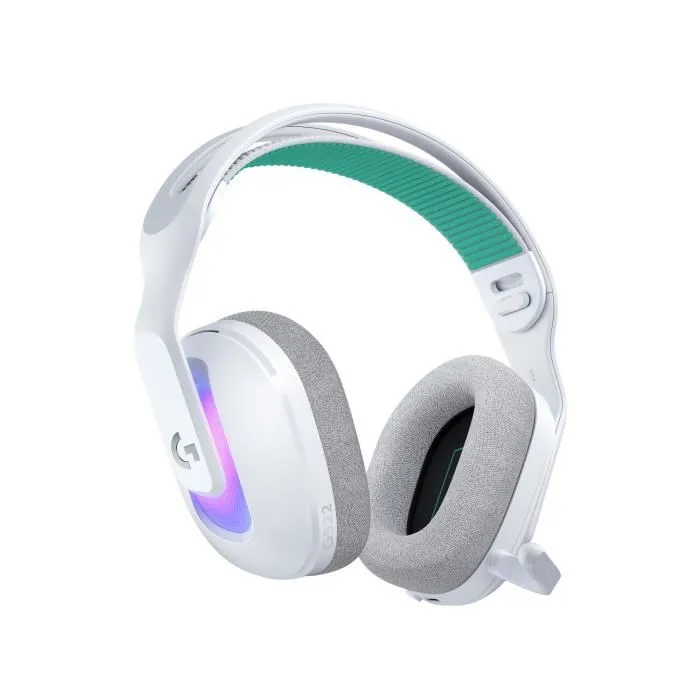 Logitech G Casque Gamer Sans Fil G522 LIGHTSYNC RGB avec Son Incroyable et Microphone Haute Qualité - Blanc Logitech G Casque Gamer Sans Fil G522 LIGHTSYNC RGB avec Son Incroyable et Microphone Haute Qualité - Blanc