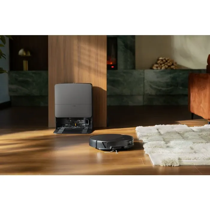 Roborock SAROS 20X - Aspirateur robot laveur intelligent, puissance 36 000 Pa, autonomie 180 min, réservoir 259 ml, nettoyage des angles, noir