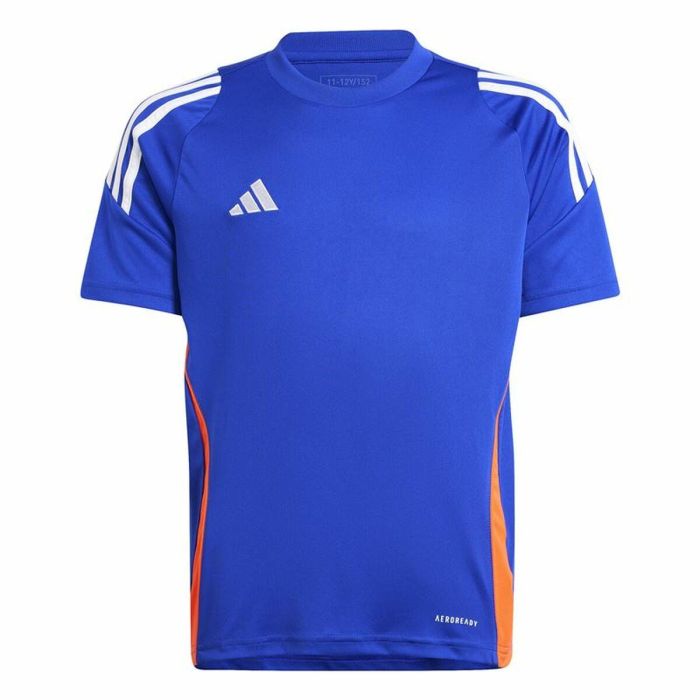 T-shirt de foot Adidas Tiro24 Bleu 0 T-shirt de foot Adidas Tiro24 Bleu 0