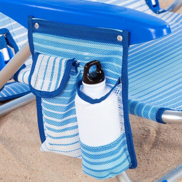 Chaise de Plage Aktive 51 x 76 x 45 cm (2 Unités) 1 Chaise de Plage Aktive 51 x 76 x 45 cm (2 Unités) 1