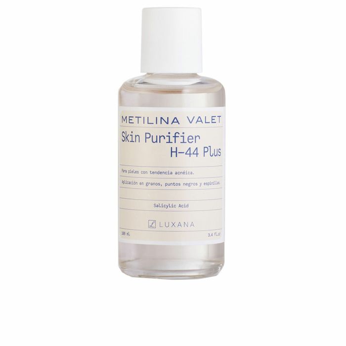 Metilina Valet Purificateur de Peau H-44 PLUS Fluide Nettoyant Ciblé pour Imperfections et Acné, 100 ml