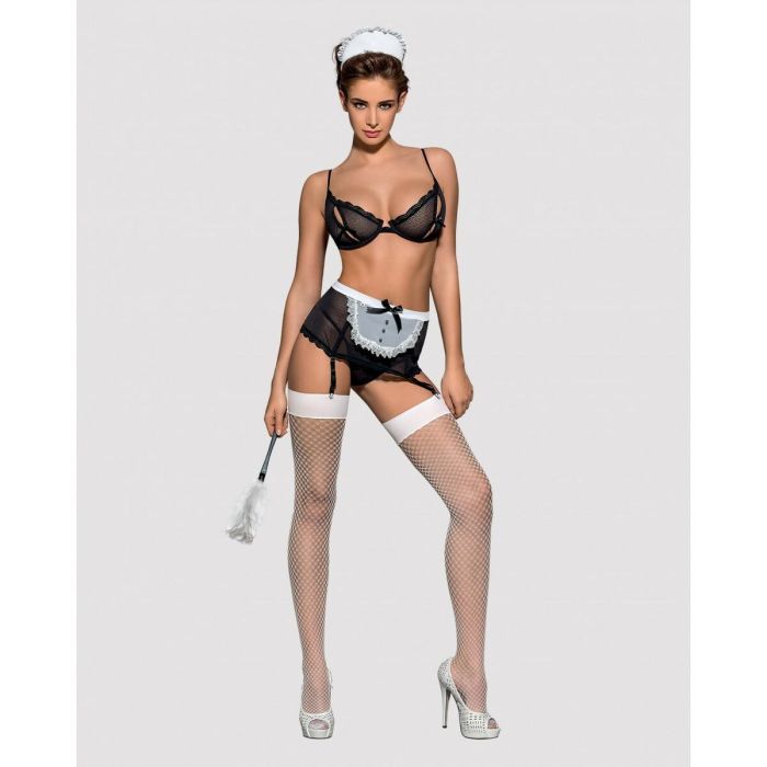 Ensemble de Lingerie en Dentelle Obsessive MAIDME L/XL 4