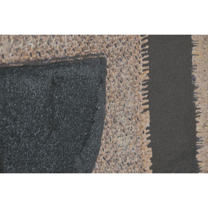Toile Home ESPRIT Marron Noir Moderne Urbaine (2 Unités) 2