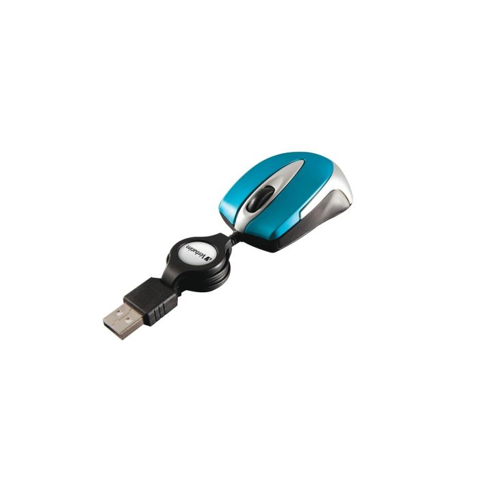 Souris Optique Mini Travel Verbatim 49022 Bleu 2 Souris Optique Mini Travel Verbatim 49022 Bleu 2