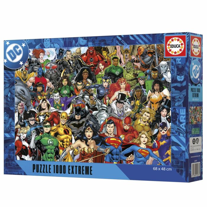 Puzzle Educa Liga de la Justicia DC Comics 1000 Pièces 5 Puzzle Educa Liga de la Justicia DC Comics 1000 Pièces 5