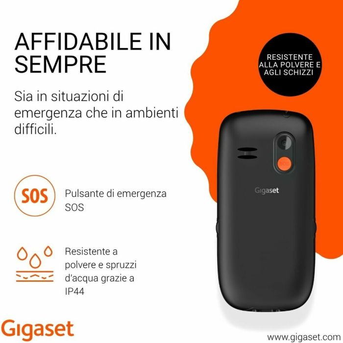 Smartphone Gigaset GL395 2,2" 32 MB RAM Noir 6