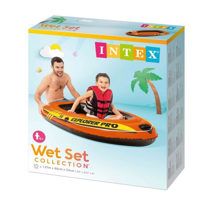 Bateau gonflable Intex Explorer Pro 50 4 Unités 137 x 23 x 85 cm 1 Bateau gonflable Intex Explorer Pro 50 4 Unités 137 x 23 x 85 cm 1