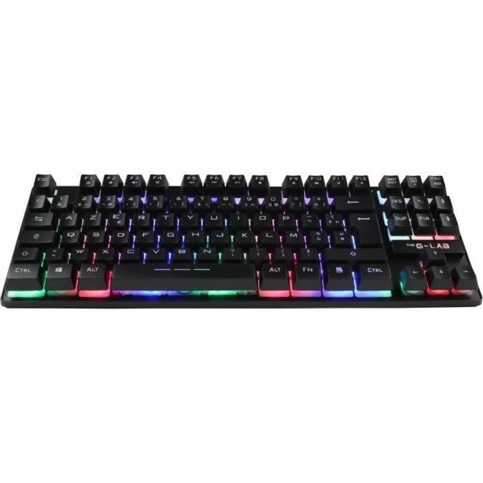 Clavier pour jeu The G-Lab KEYZ CAESIUM TKL WIRELESS Noir AZERTY 5 Clavier pour jeu The G-Lab KEYZ CAESIUM TKL WIRELESS Noir AZERTY 5