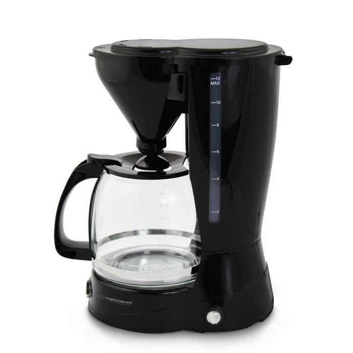 Cafétière électrique Esperanza EKC009 Noir 800 W 1,5 L