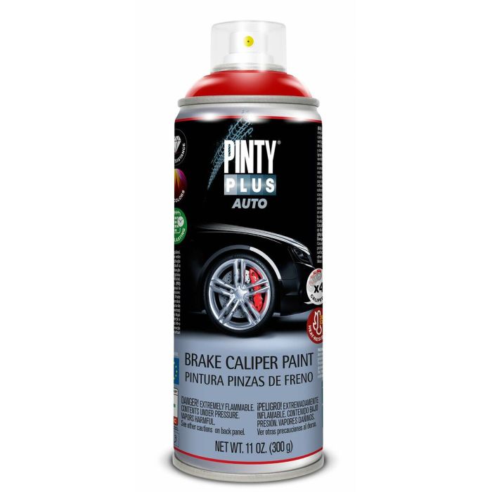 Peinture en spray Pintyplus Auto PF107 400 ml Pinces de frein Rouge 0 Peinture en spray Pintyplus Auto PF107 400 ml Pinces de frein Rouge 0