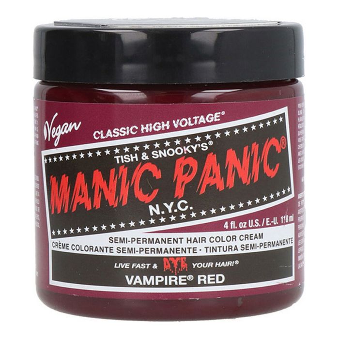 Teinture permanente Classic Manic Panic Vampire Red (118 ml) 1 Teinture permanente Classic Manic Panic Vampire Red (118 ml) 1