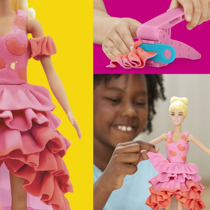 Pâte à modeler en argile Play-Doh Barbie Designer Fashion Show Multicouleur 5