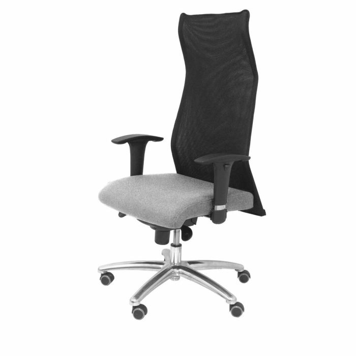 Chaise de Bureau Sahúco XL Piqueras y Crespo LBALI40 Gris Gris clair 2