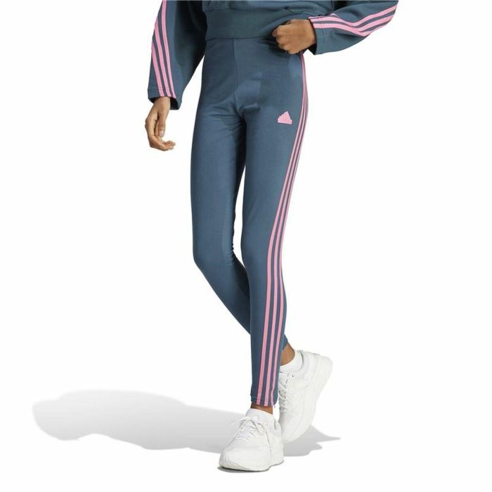 Leggings de Sport pour Femmes Adidas Fi 3S Bleu 3