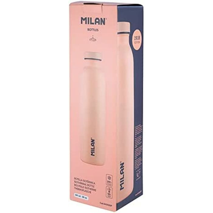 Bouteille Thermique Milan 1918 Rose Acier inoxydable 591 ml 1