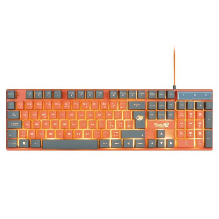 clavier et souris FR-TEC Dragon Ball Espagnol Qwerty Orange 4