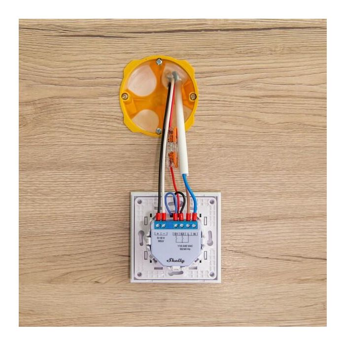 Shelly Relais "Dimmer 0-10V" Unterputz 6