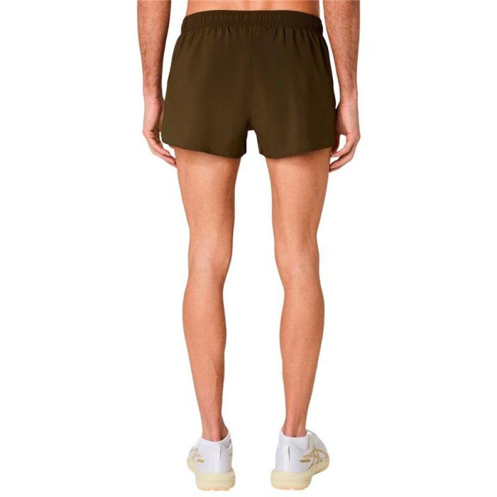 Short de Sport Asics Core Split Short Marron Homme 3 Short de Sport Asics Core Split Short Marron Homme 3