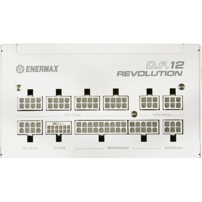850W Enermax Revolution D.F.12 ETV850G-W| 80+ Gold Kabelmanagement ATX 3.1 white 850W Enermax Revolution D.F.12 ETV850G-W| 80+ Gold Kabelmanagement ATX 3.1 white