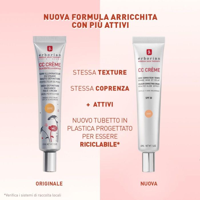 Set de Maquillage Erborian CC CREAM centella asiática 20 Set de Maquillage Erborian CC CREAM centella asiática 20