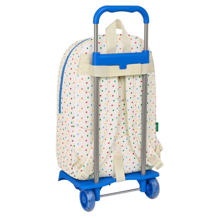 Cartable à roulettes Benetton Topitos (30 x 46 x 14 cm) 1 Cartable à roulettes Benetton Topitos (30 x 46 x 14 cm) 1