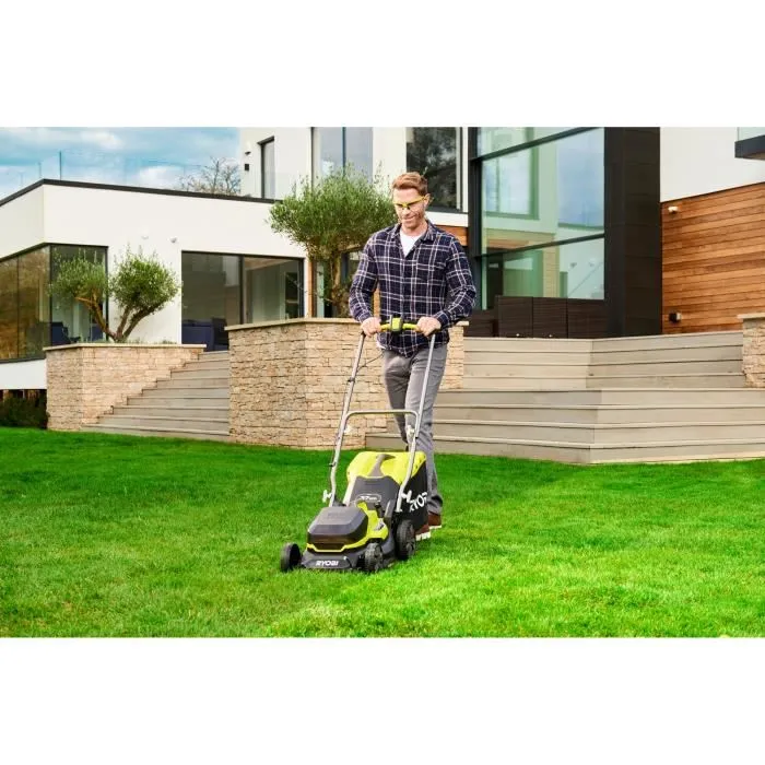 Ryobi Tondeuse à batterie RY18LM37A-140 Coupe 37 cm - Bac et mulching 3
