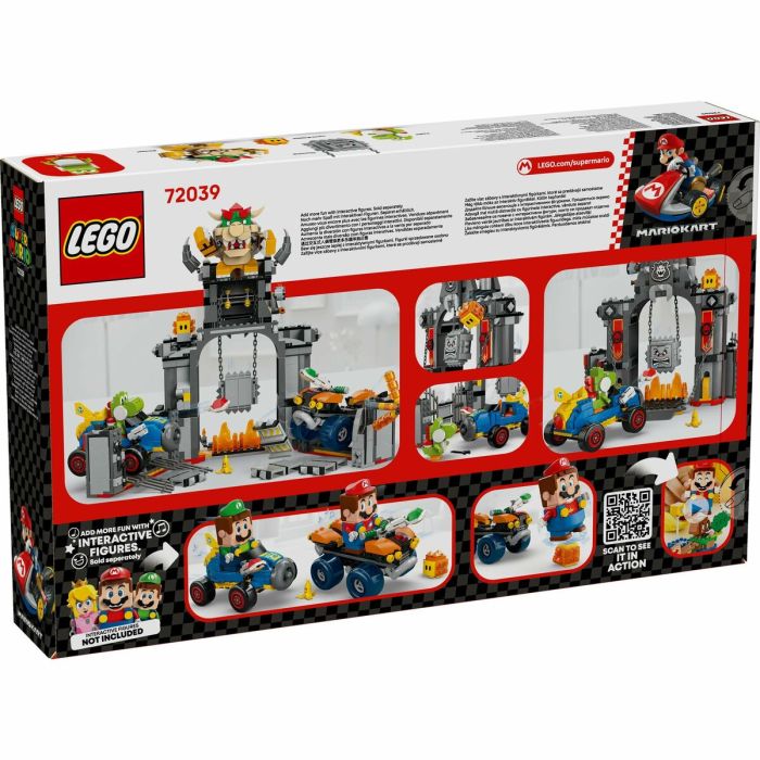 Set de construction Lego 72039 Bowser's Castle 1068 Pièces 11