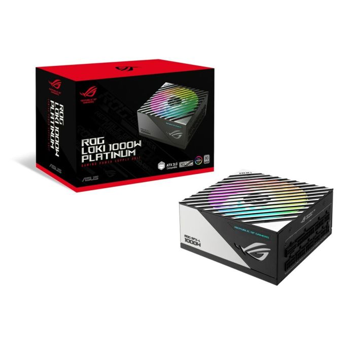 Bloc d’Alimentation Asus ROG Loki SFX-L 1000 W 600 W 110 W ATX RoHS 80 PLUS Platinum 80 PLUS Titanium 6 Bloc d’Alimentation Asus ROG Loki SFX-L 1000 W 600 W 110 W ATX RoHS 80 PLUS Platinum 80 PLUS Titanium 6