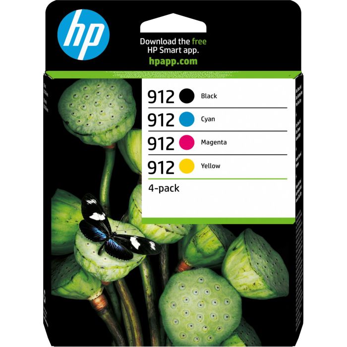 HP Tinte 912 6ZC74AE Multipack (BK/C/M/Y)
