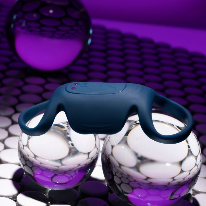 Rouge à lèvres vibrant Evolved Playboy Bleu 18