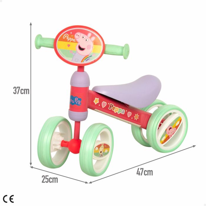 Tricycle Peppa Pig Multicouleur 47 x 37 x 25 cm (2 Unités) 3 Tricycle Peppa Pig Multicouleur 47 x 37 x 25 cm (2 Unités) 3
