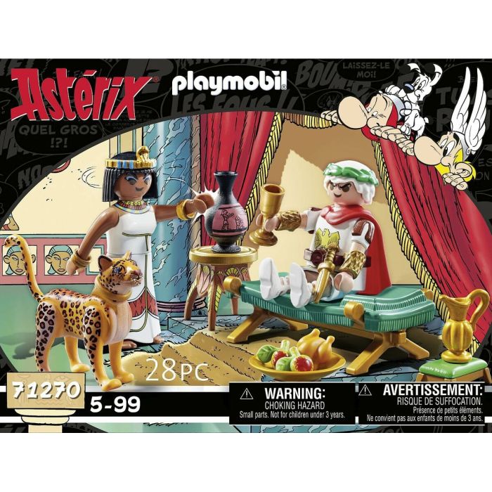 Playset Playmobil 71270 - Asterix: César and Cleopatra 28 Pièces 3