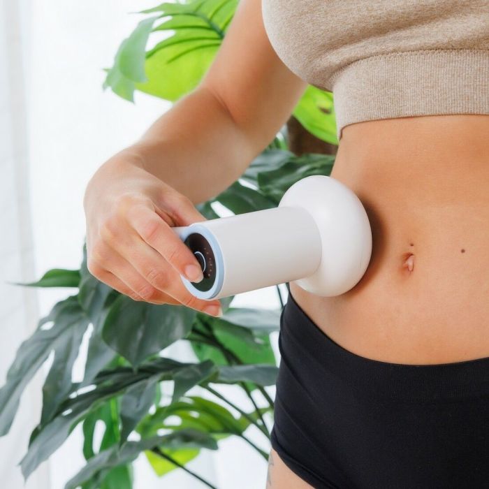 Pistolet de Massage Anticellulite Rechargeable 6 en 1 CellyGun InnovaGoods 7