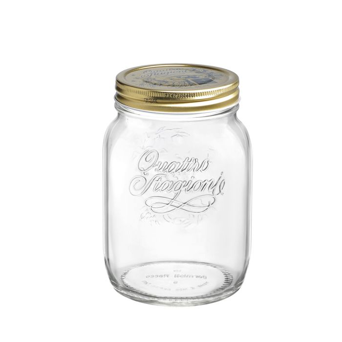 Pot en verre Bormioli Rocco Quattro Stagioni Transparent (6 Unités) 2 Pot en verre Bormioli Rocco Quattro Stagioni Transparent (6 Unités) 2