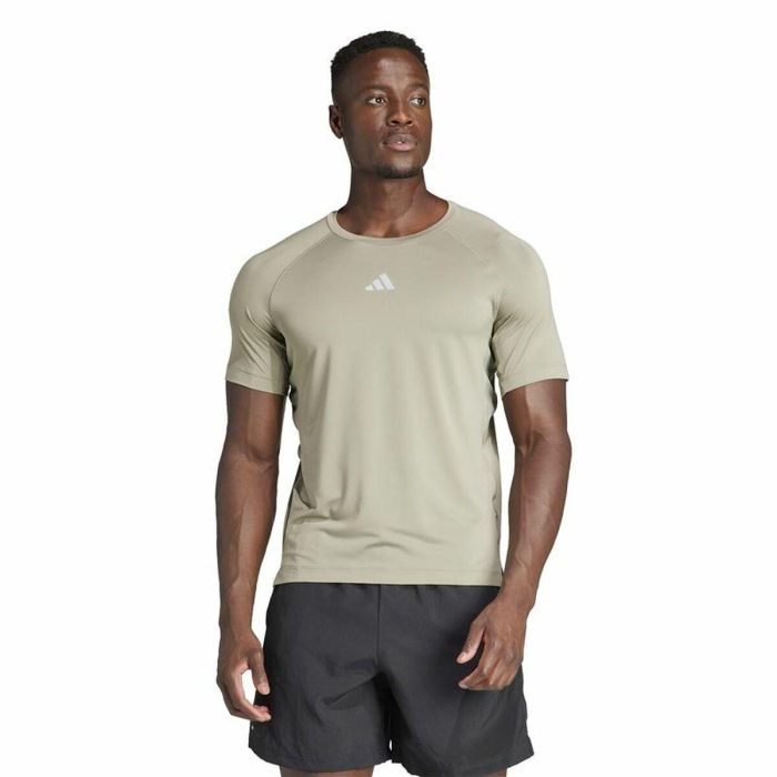T-shirt à manches courtes homme Adidas Essentials Gym+ Beige 5 T-shirt à manches courtes homme Adidas Essentials Gym+ Beige 5