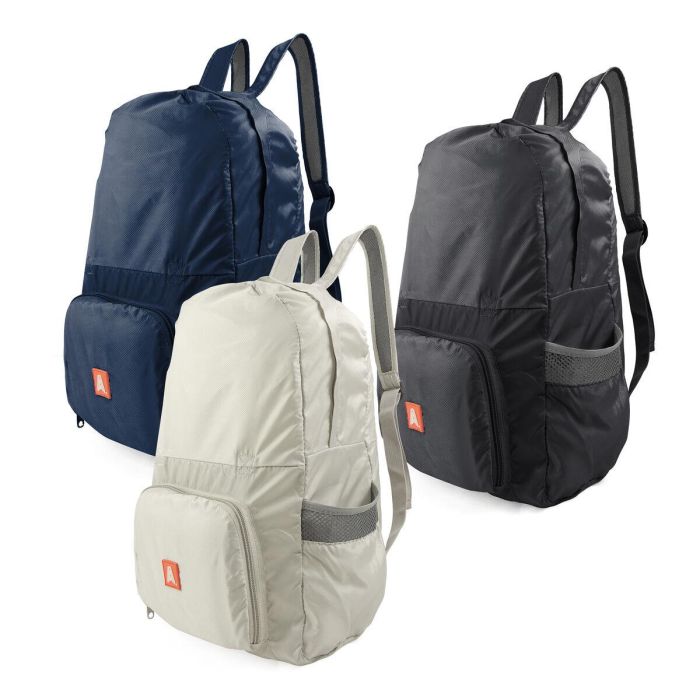 Sac à dos Casual Scape Travel Bleu Noir Gris Casual 20 L