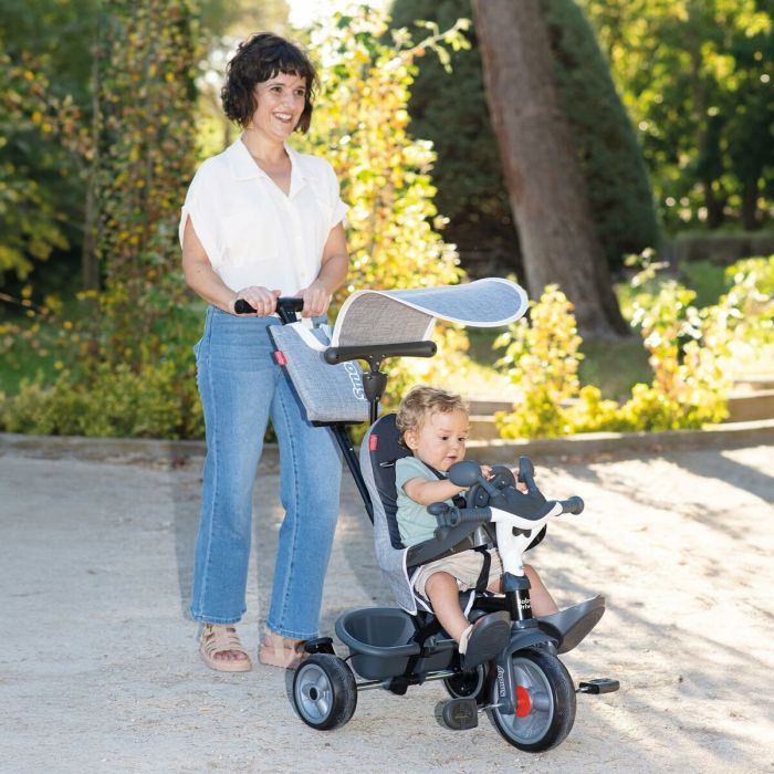 Tricycle Smoby Baby Driver Gris 4 Tricycle Smoby Baby Driver Gris 4