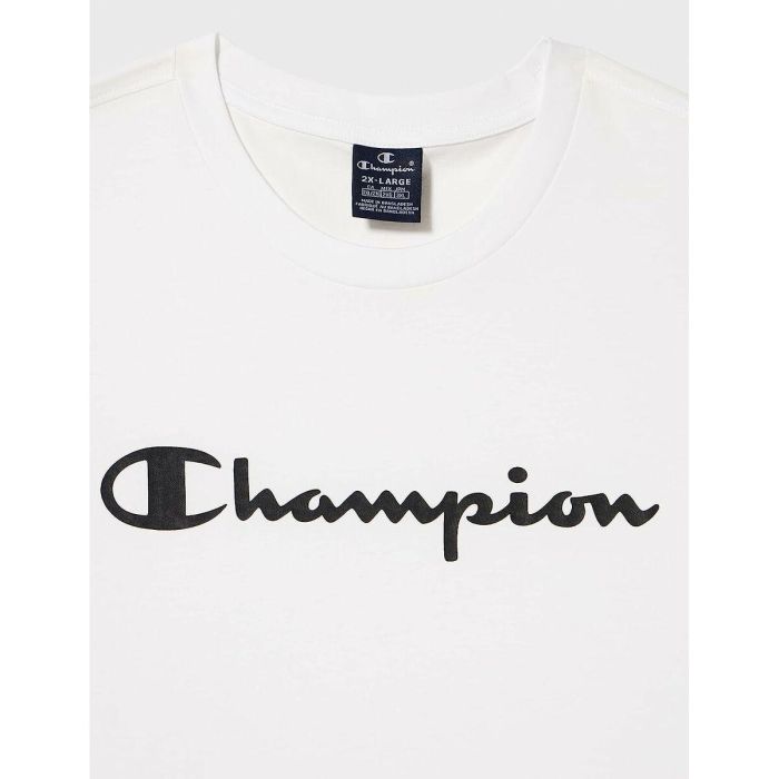 T-shirt à manches courtes homme Champion Crewneck Blanc 7 T-shirt à manches courtes homme Champion Crewneck Blanc 7
