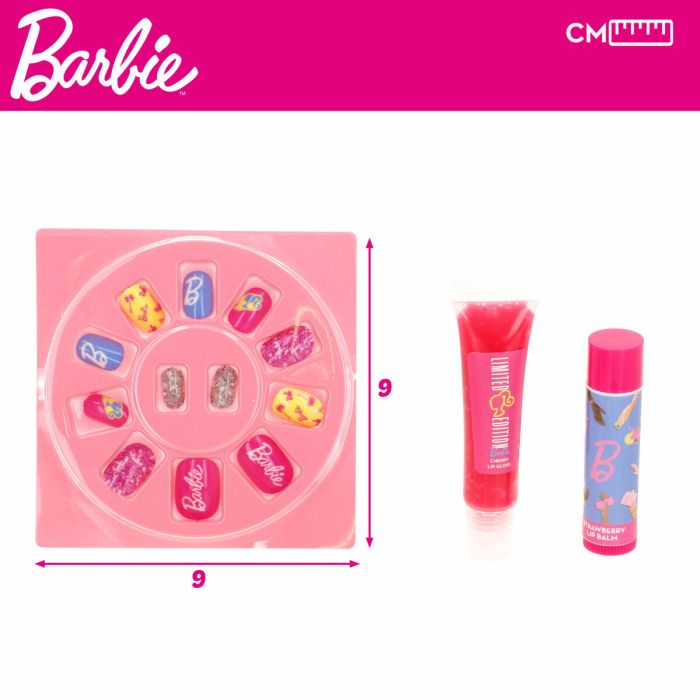 Kit de maquillage pour enfant Barbie 9 x 1 x 9 cm 3