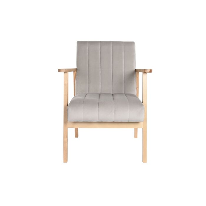 Fauteuil DKD Home Decor 63 x 68 x 81 cm Naturel Gris Beige Pin 3 Fauteuil DKD Home Decor 63 x 68 x 81 cm Naturel Gris Beige Pin 3