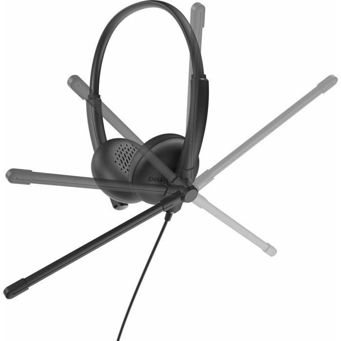 Casques avec Microphone Dell WH125-DWW Noir 1