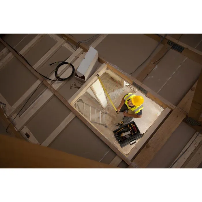 STANLEY Fatmax Ruban à Mesurer - 8m, Largeur 32mm, Traitement Mylar & Blade Armor, Classe II, Crochet Zéro Réel STANLEY Fatmax Ruban à Mesurer - 8m, Largeur 32mm, Traitement Mylar & Blade Armor, Classe II, Crochet Zéro Réel