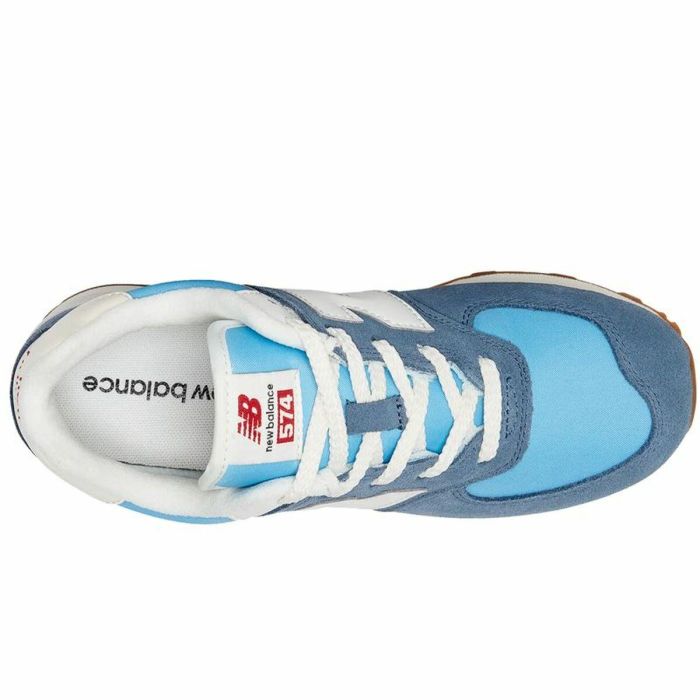 Chaussures de Sport pour Enfants New Balance 574 Lifestyle Bleu 1 Chaussures de Sport pour Enfants New Balance 574 Lifestyle Bleu 1